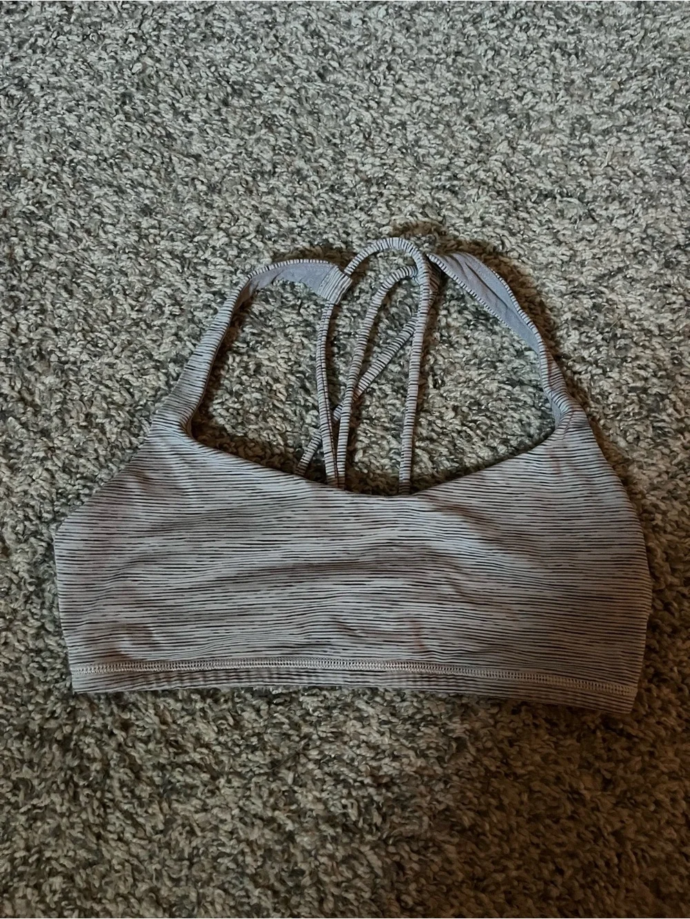 Lululemon strap sports bra